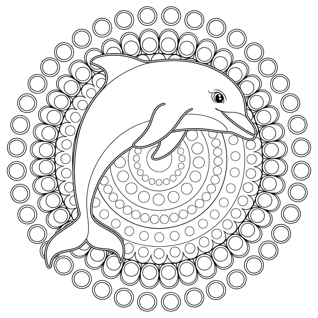 Mandalas Dauphin 37